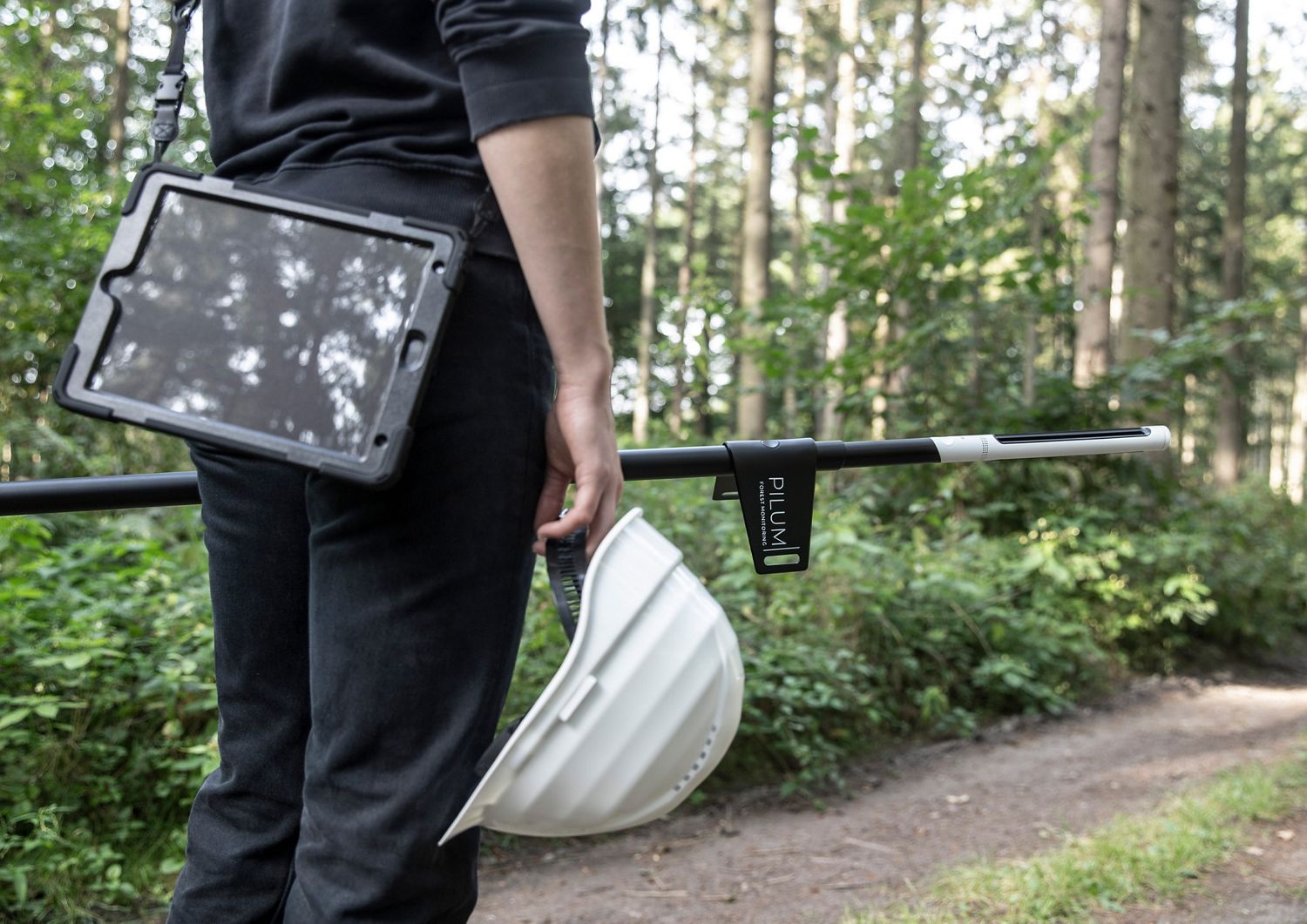 James Dyson Award Gewinner 2023 Pilum auf dem Tablet